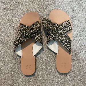 A new day leopard sandals